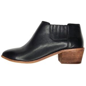 Madewell Spencer Chelsea Ankle Boot Black Size 9